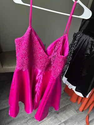 Alyce Paris Pink Homecoming Dress thumbnail 2