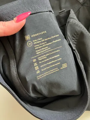 Honeylove Super Power Shapewear Mesh Shorts Black Size Medium thumbnail 5