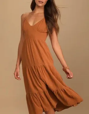 Tiered Midi Dress thumbnail 1