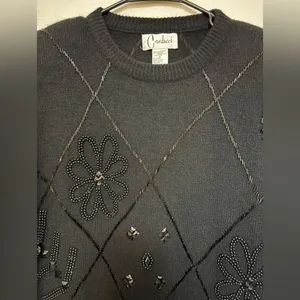 Vintage Carducci‎ Lambswool Blend Sweater Dress Size Small thumbnail 2