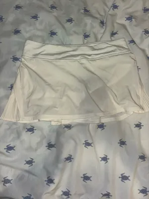 White Lululemon Skirt Tennis thumbnail 2