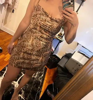 Hollister Paisley Slip Dress thumbnail 2