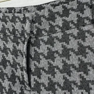 New York & Company 7th Avenue Houndstooth Pants 12 Straight Leg Stretch Preppy thumbnail 6