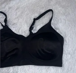 Spanx Black Sports Bra Wireless Extra Large XL D-DD thumbnail 1