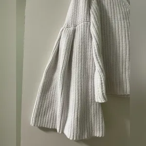 Damsel Cotton Pullover Sweater in White Size S thumbnail 4