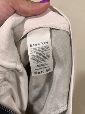 Babaton Atelier Aritzia pants size 2 cream ivory color EUC thumbnail 9