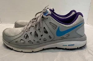Nike Women’s Nike Dual Fusion Run 2 Gray Size 9.5 thumbnail 4