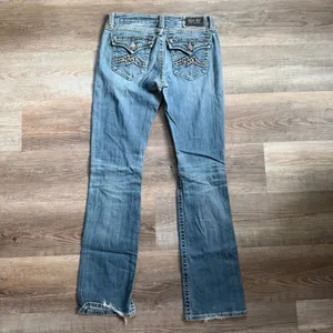 Miss Me Easy Boot Rhinestone Jeans Size 28 thumbnail 7