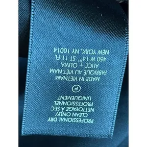 Alice‎ + Olivia Black brown Velvet Joggers Lounge Pants Elastic Waist Cuffs XS thumbnail 7