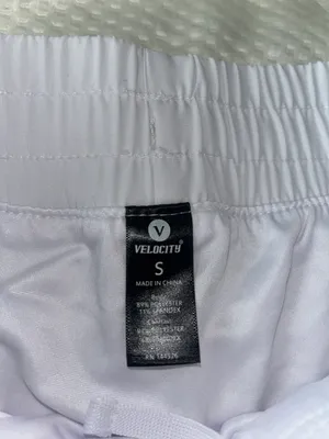 Velocity White Workout Shorts thumbnail 4