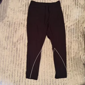 Jaanuu Scrub Pants Womens L Black Jogger Drawstring Cargo Piping‎ Stethoscope L thumbnail 2