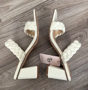 Sincerely Jules Iris Double Braided Mules Heeled Sandals thumbnail 5