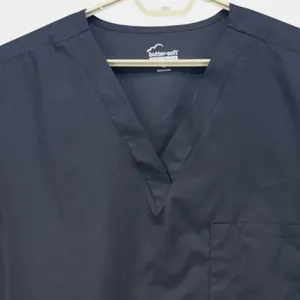 Butter-Soft Originals Womens Black Scrub Size 4x Top V-Neck Pocket BSN1171 Nurse thumbnail 4