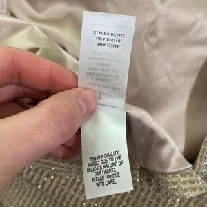 Lulus Earned Your Win Metallic Lace Cocktail Dress size XL thumbnail 12