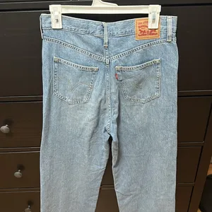 Levi's high waisted straight jeans thumbnail 3