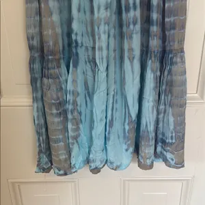 Blue Tiered wide legged pants Size undefined thumbnail 6