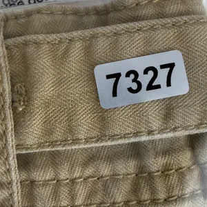 Lauren Ralph Lauren 12 Khaki Tan‎ Herringbone Cotton Straight Leg Chino Pant thumbnail 13