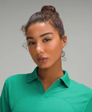 Lululemon swiftly tech relaxed fit polo shirt size S NWT with shopping bag thumbnail 6