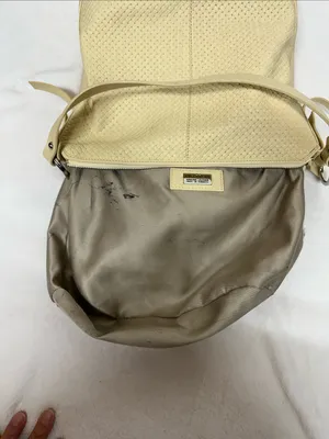 The Trend Textured Cream Shoulder Hobo Bag thumbnail 10
