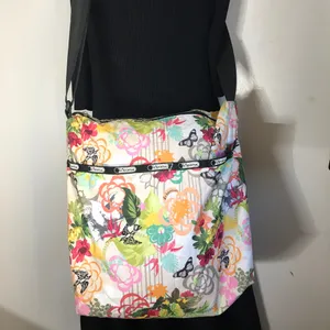 Lesportsac Multi Color Large Crossbody Bag thumbnail 7