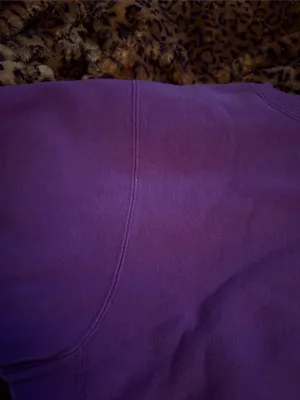 💜😍🔥 Most Amazing Vintage Oversized Champion Purple Crewneck Sweatshirt thumbnail 8