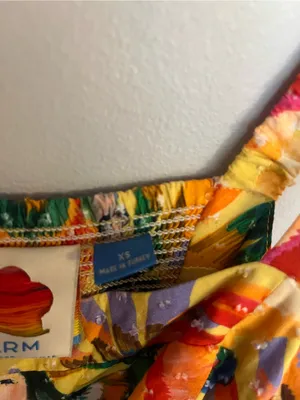 FARM Rio Yellow Tropical Floral Maxi Dress thumbnail 7