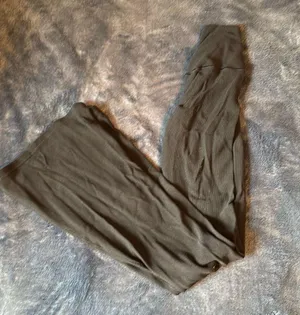 Black Waffle Arie Flare Leggings thumbnail 1