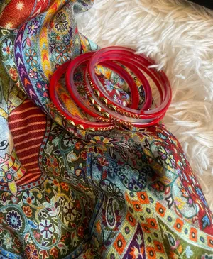 Traditional Red Bangles / Bracelets thumbnail 11