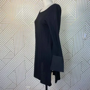 Jarbo Black‎ Merino Flared Sleeve Sweater Dress thumbnail 5