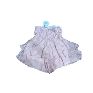 Princess Polly Romper Womens Size 10 Pink Strapless Layered Skirt Floral Feminin thumbnail 2