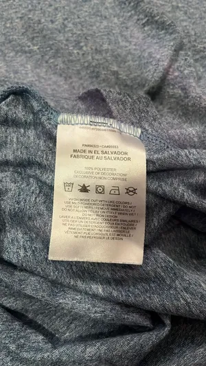 Nike Blue Athletic Tee Heathered thumbnail 4