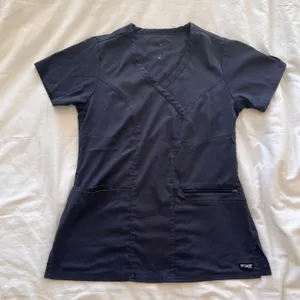 Greys Anatomy Grey scrub top thumbnail 1