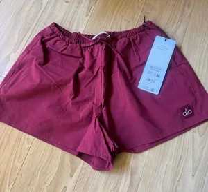 ALO Yoga Women's Cotton High Waist Real Deal Short thumbnail 1