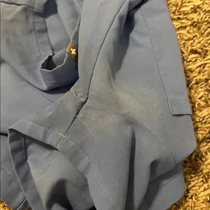 Figs Catarina Scrub Top Blue thumbnail 9