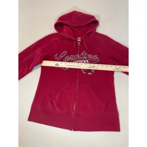 Carolina Gamecocks Full‑Zip Hoodie – Size L (Dark Red, Soffe Brand) thumbnail 4