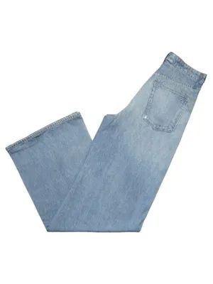 NWT rag & bone Miramar Sofie in Raily Wide Leg Photo Print Faux Jean Pants 33 thumbnail 10