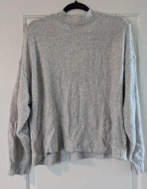 American Eagle Waffle Knit Sweater thumbnail 2