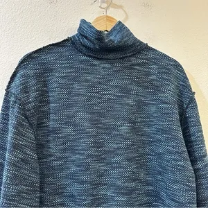 Free People‎ Women's Sunny Days Knit Oversized Turtleneck Sweater Size XS thumbnail 4