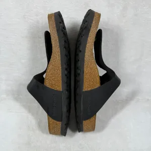 Birkenstock Gizeh Black Birko-Flor Thong Sandals Womens‎ 36 L5 Made in Germany thumbnail 8