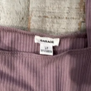 NWT Garage Purple Small Short Sleeve Blouse Top thumbnail 2