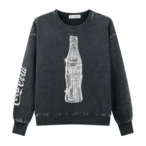 The Laundry Room Coca Cola‎ Disco Classic Crewneck Sweater Black Snow Size L NWT thumbnail 11