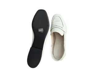 CHARLES & KEITH White Leather Loafers Flats Size 40 / US 10 thumbnail 4