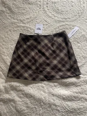 NWT Princess Polly Carlena Mini Skirt Multi-Check thumbnail 4
