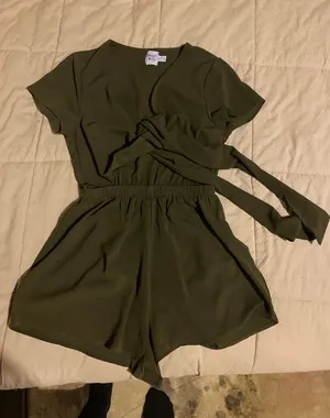 Rhythm Princess Polly Romper Khaki thumbnail 5