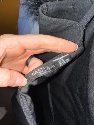 Nasty Gal Dress Mini Black thumbnail 3