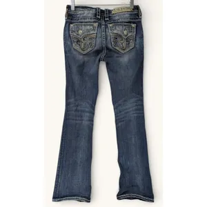 Rock Revival Womens 28 Sundee Bootcut Jeans Embroidered Flap Pockets‎ Stretch thumbnail 5