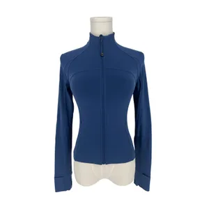 Lululemon Nulu Cropped Define Jacket‎ Soft Denim Blue Size 4 thumbnail 2