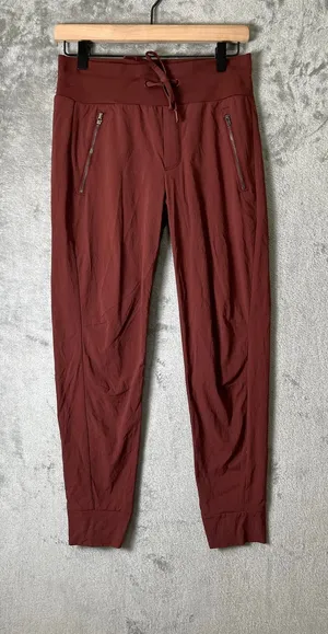 Athleta Trekkie North Jogger Pants Redwood Lightweight Hiking Travel Women's 0 thumbnail 1