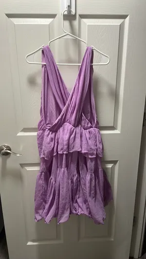 ASOS Design Purple Mini Dress thumbnail 6