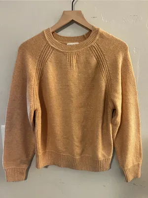 Universal Threads Women's Crewneck‎ Sweater in Camel Tan Size S NWT thumbnail 1